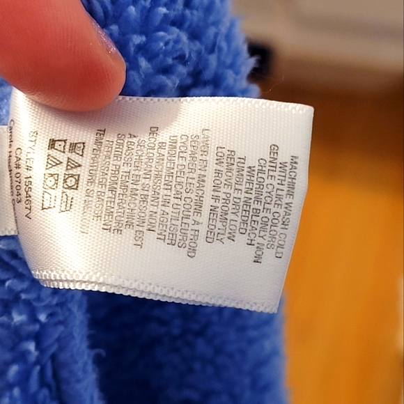 Blue polkadot robe - Picture 4 of 4